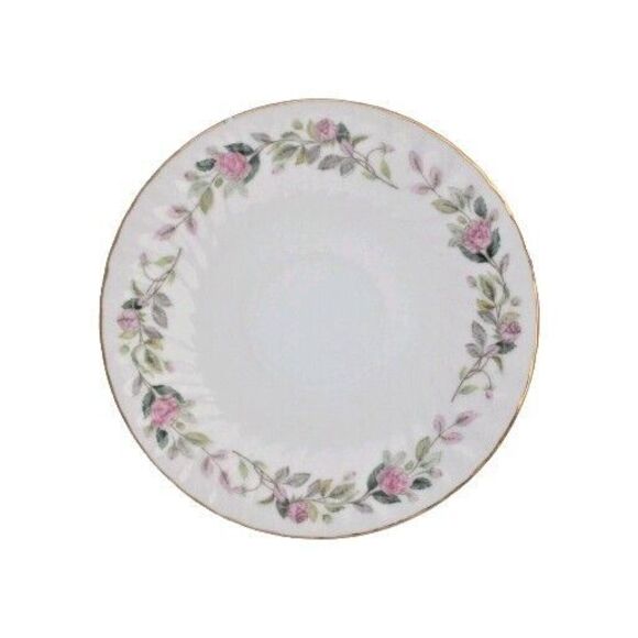 Vintage Creative Regency Rose  6" Saucers lot of 8 - Picture 6 of 11